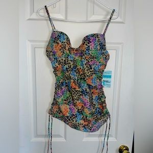 Size l swim top